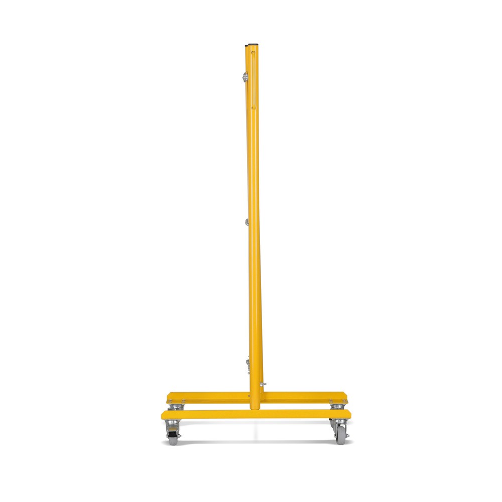 Numéro de l'image du produit 3: Barrière extensible dancop, roues des deux côtés, largeur 3 600 mm, noir/jaune