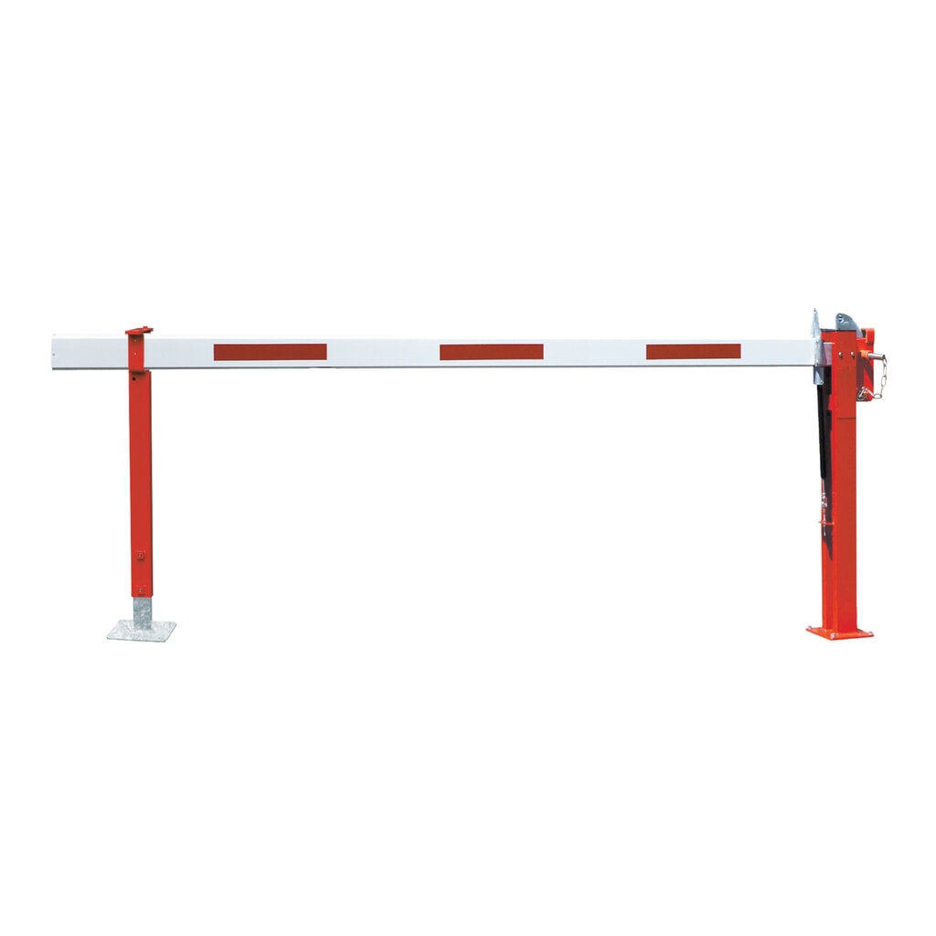 Illustration du produit: Barrière levante à cheviller ou à bétonner, largeur de blocage 3 m