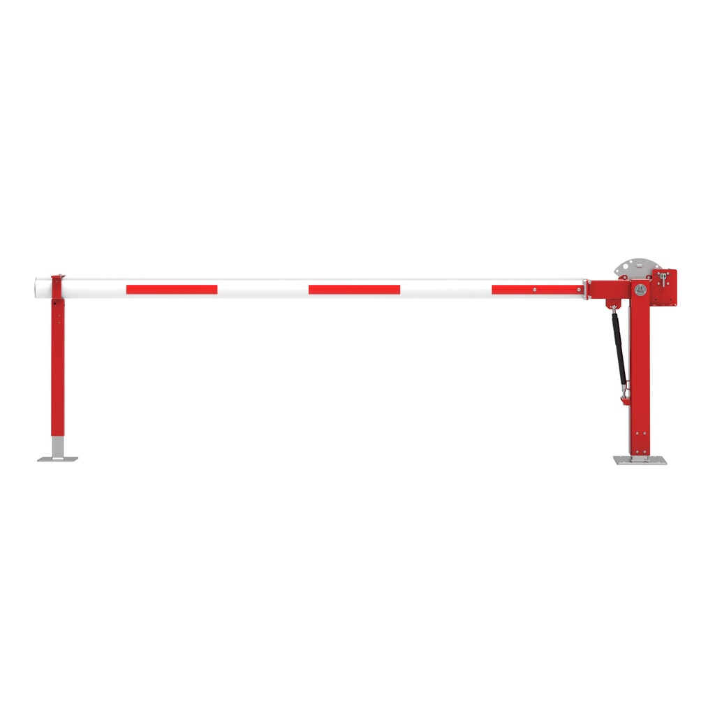 Barrière levante Premium, avec support de pose fixe, largeur d’ouverture 3,5 m Illustration du produit: Barrière levante Premium, avec support de pose fixe, largeur d’ouverture 3,5 m
