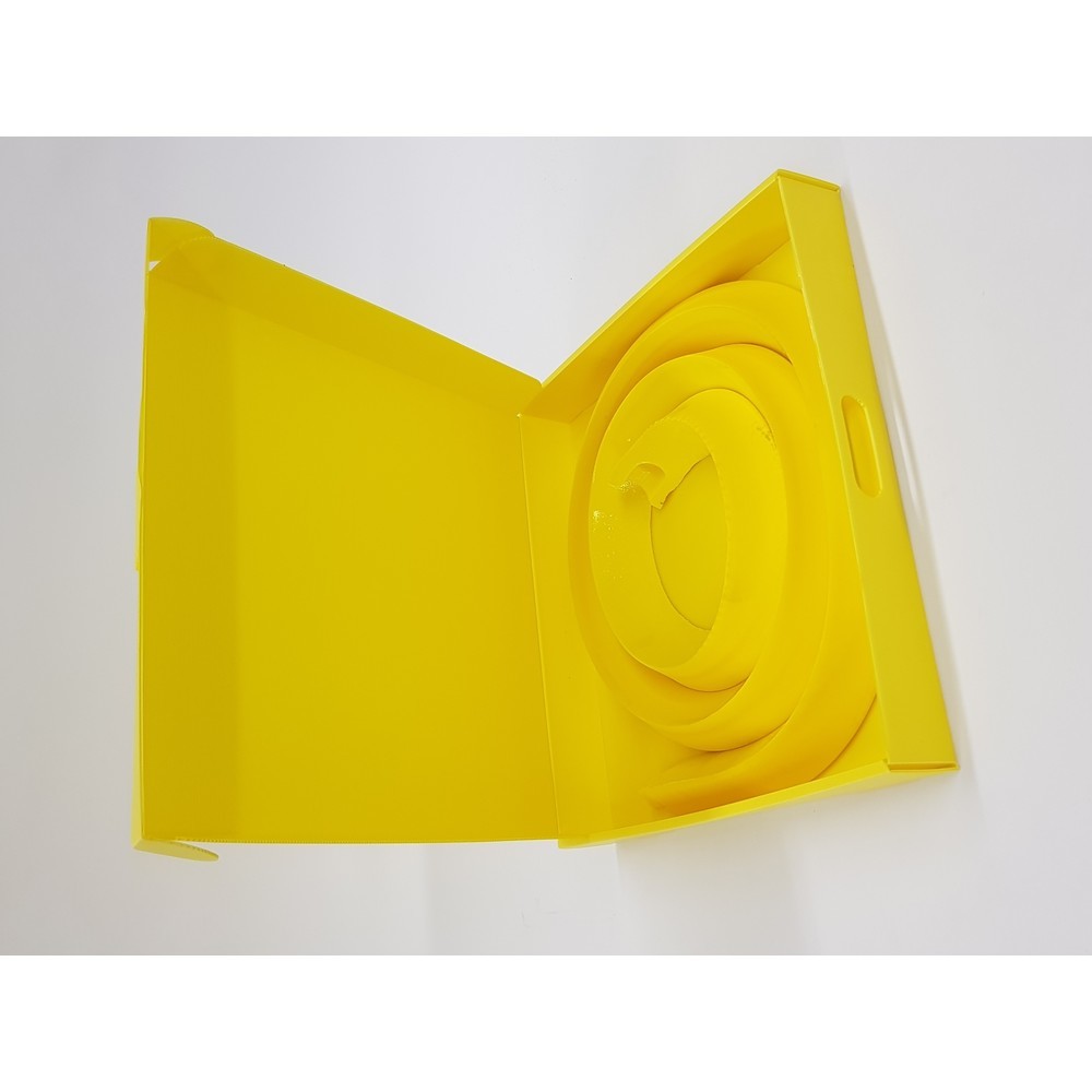 Numéro de l'image du produit 1: Barrière, protection des canalisations réutilisable, LxlxH 3 000 x 70 x 50 mm