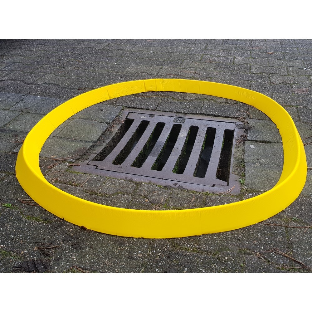 Numéro de l'image du produit 2: Barrière, protection des canalisations réutilisable, LxlxH 3 000 x 70 x 50 mm
