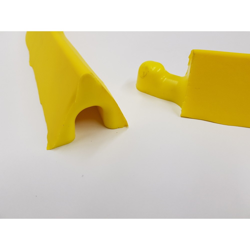 Numéro de l'image du produit 2: Barrière, protection des canalisations réutilisable, LxlxH 2 000 x 50 x 60 mm