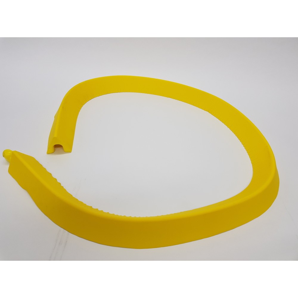 Numéro de l'image du produit 3: Barrière, protection des canalisations réutilisable, LxlxH 2 000 x 50 x 60 mm