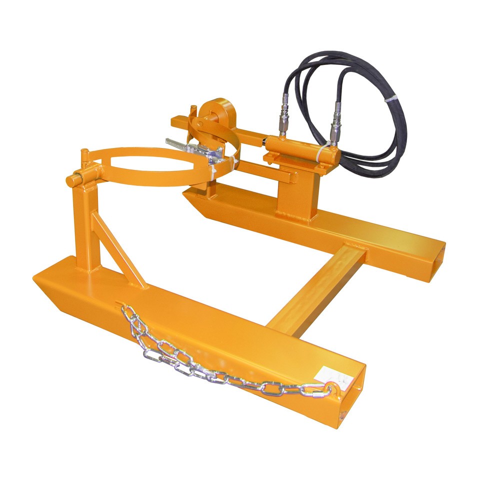 Numéro de l'image du produit 1: Basculeur de fûts Bauer® FD-H, peint, jaune-orange