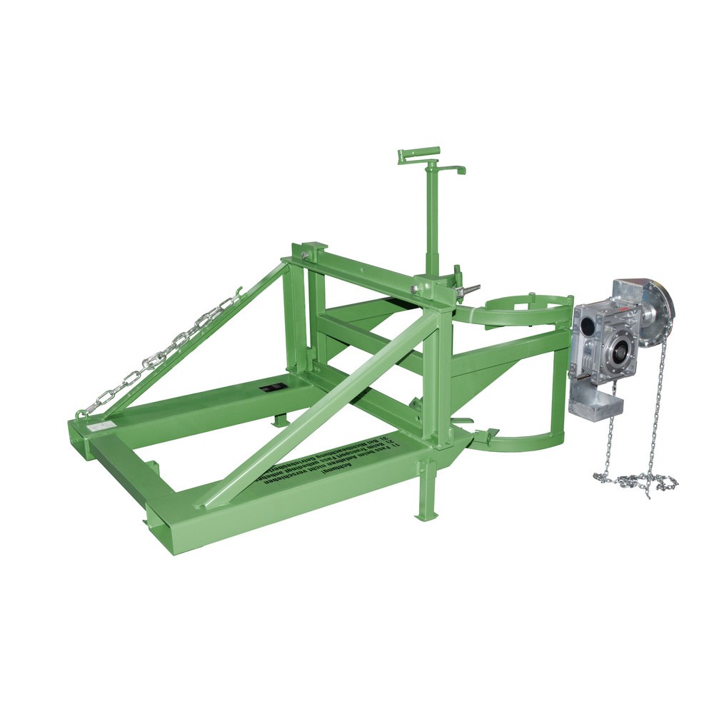 Numéro de l'image du produit 1: Basculeur de fûts Bauer® FD/L-K, peint, vert réséda