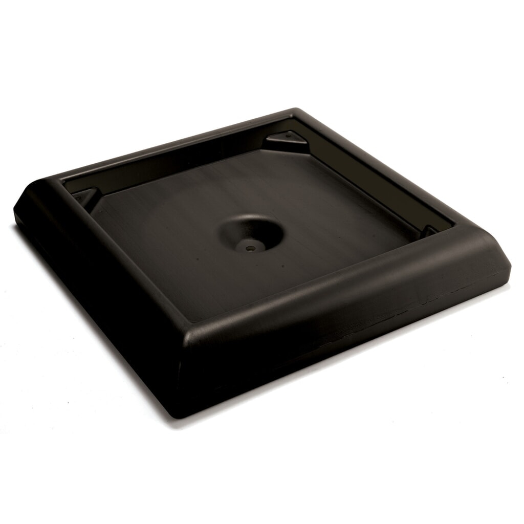 Illustration du produit: Base lestée pour poubelle Ranger®, noir