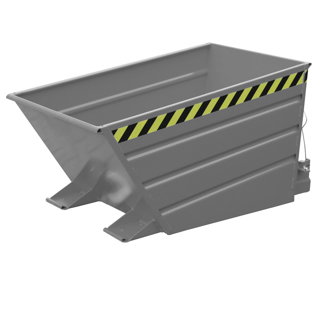Bauer® Conteneur basculant compact, peint, volume 0,5 m³, RAL 7005 gris souris Illustration du produit: Bauer® Conteneur basculant compact, peint, volume 0,5 m³, RAL 7005 gris souris