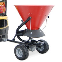 N° de l'image du produit 1 : Bauer® Chariot épandeur pour chariot élévateur, 260 litres
