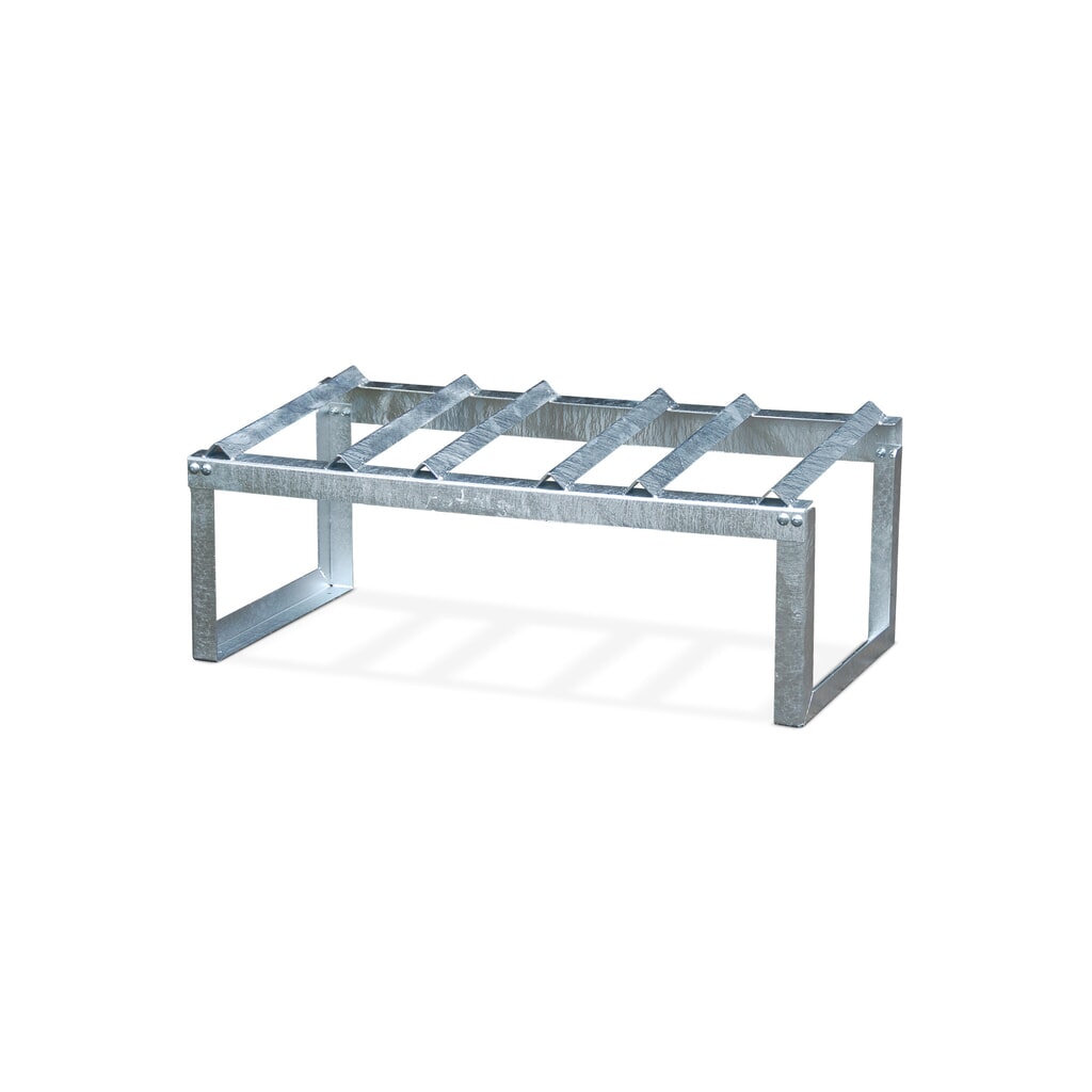 Bauer® Chevalet porte-fût avec support d’angle, 3x 60 litres Illustration du produit: Bauer® Chevalet porte-fût avec support d’angle, 3x 60 litres