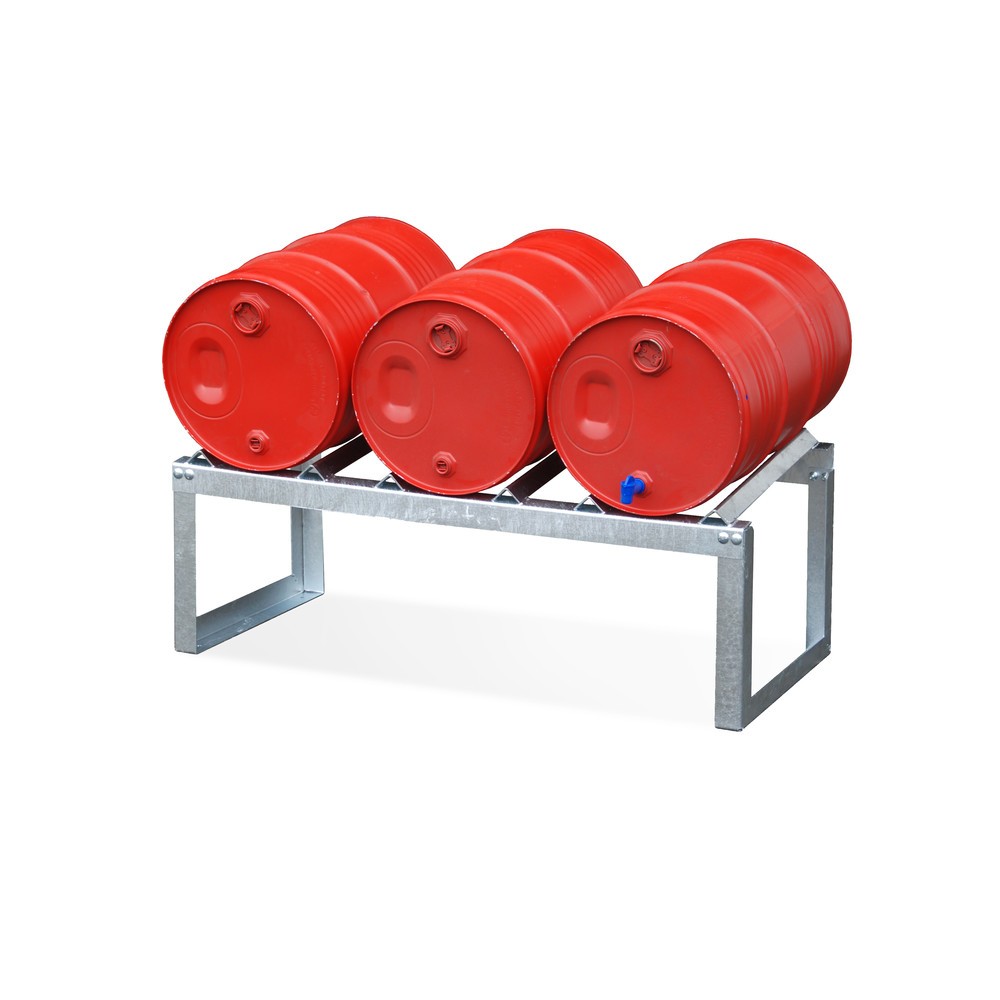 Numéro de l'image du produit 2: Bauer® Chevalet porte-fût avec support d’angle, 3x 60 litres