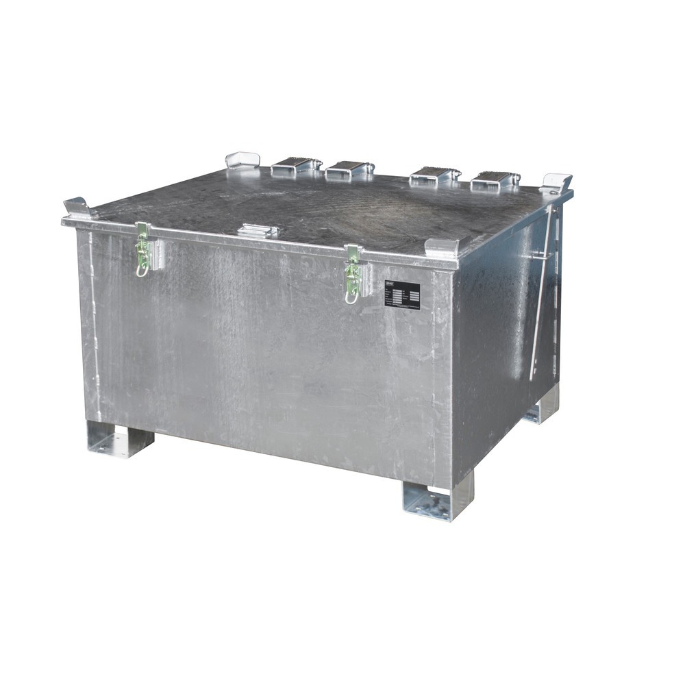 Numéro de l'image du produit 1: Bauer® Conteneur de stockage lithium-ions, HxlxP 750 x 1 000 x 1 200 mm, 280 litres