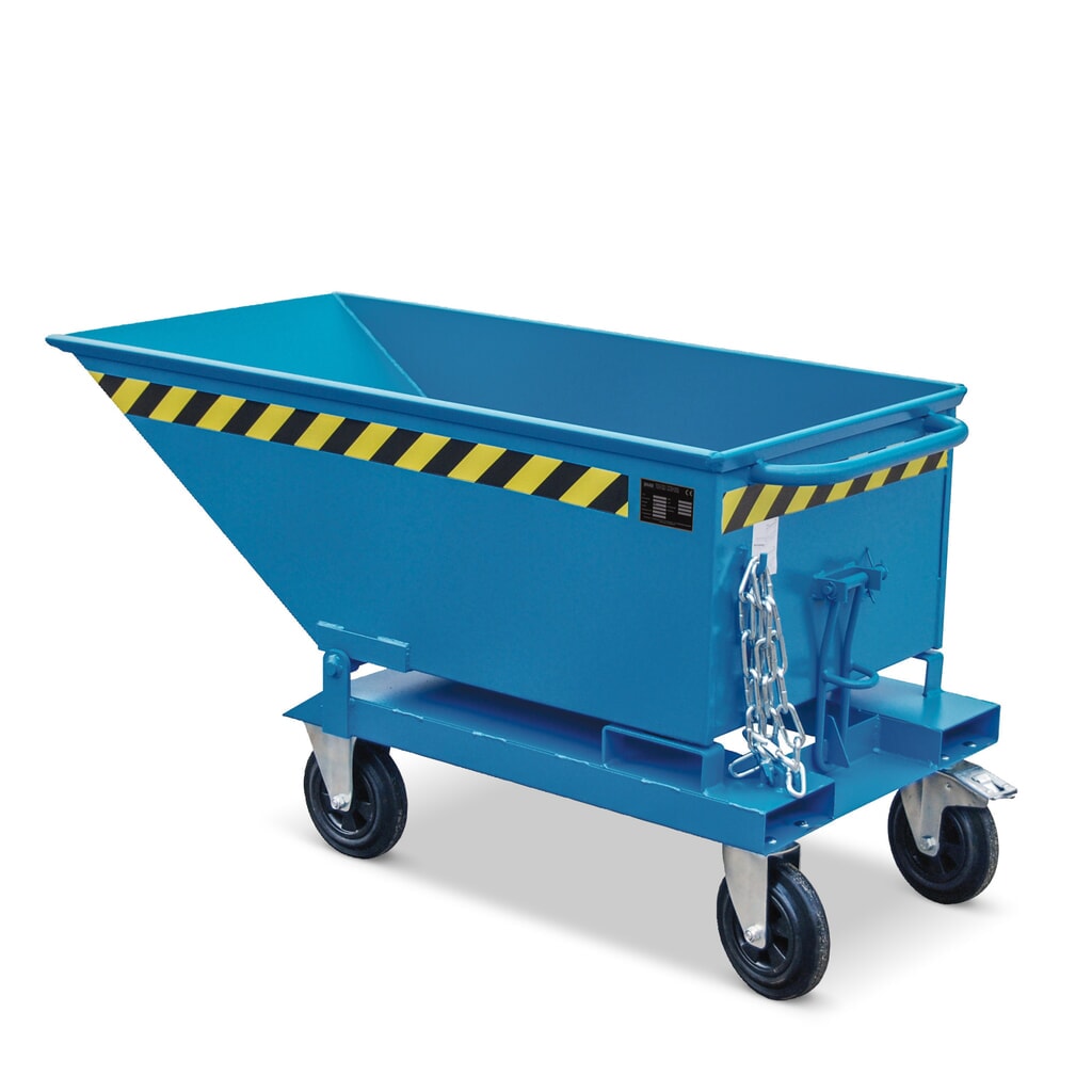 Illustration du produit: Bauer® Jeu de galets pour benne basculante, benne basse + en forme de caisse, hauteur de construction 235 mm