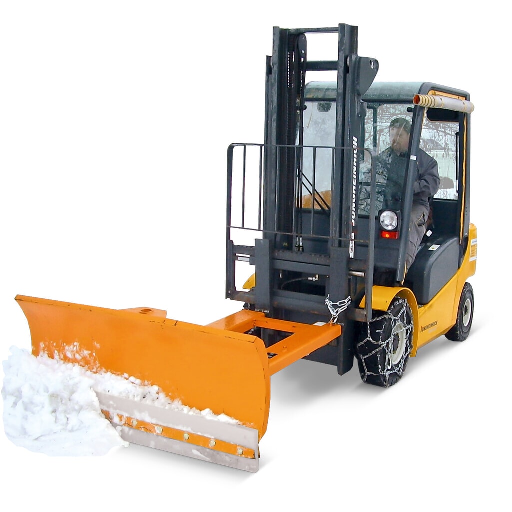N° de l'image du produit 1 : Bauer® Lame de chasse-neige avec racle PU, suspension pendulaire, largeur 1 800 mm