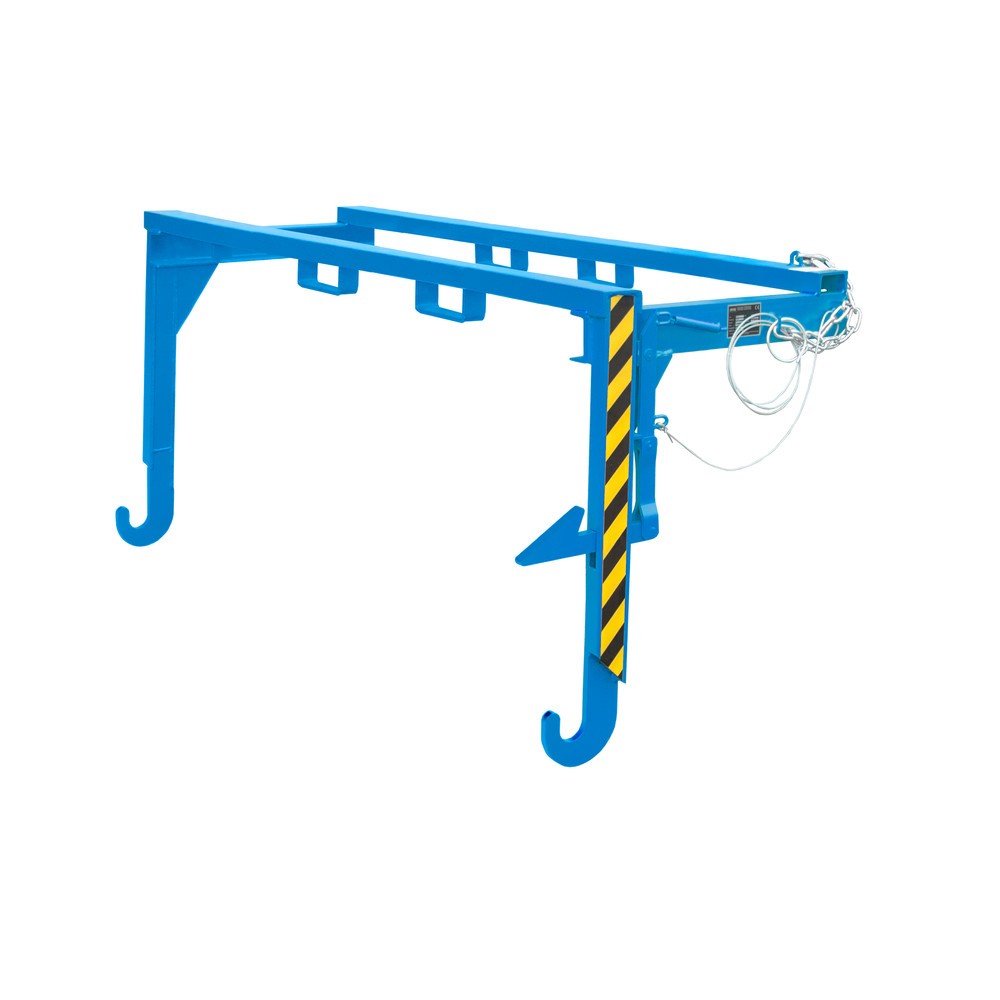 Illustration du produit: Bauer® Traverse pour benne basculante empilable, volume 2 m³, RAL 5012 bleu clair