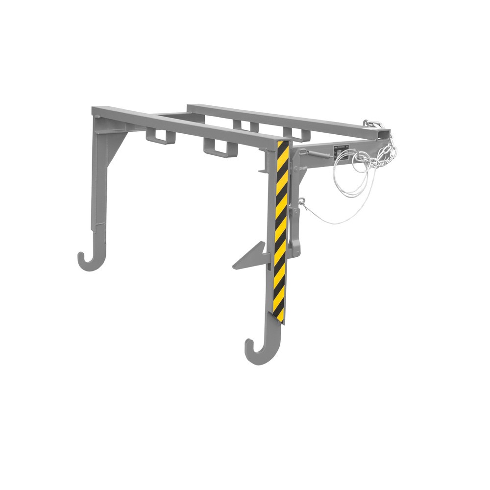 Illustration du produit: Bauer® Traverse pour benne basculante empilable, volume 1,5 m³, RAL 7005 gris souris