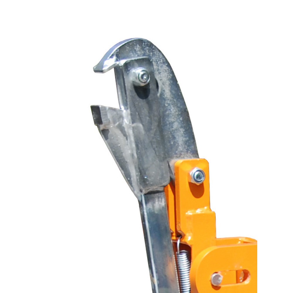 Numéro de l'image du produit 2: Bauer® Pince à fûts, fûts à bonde en acier et en plastique, capacité de charge 1 600 kg, RAL 5012 bleu clair