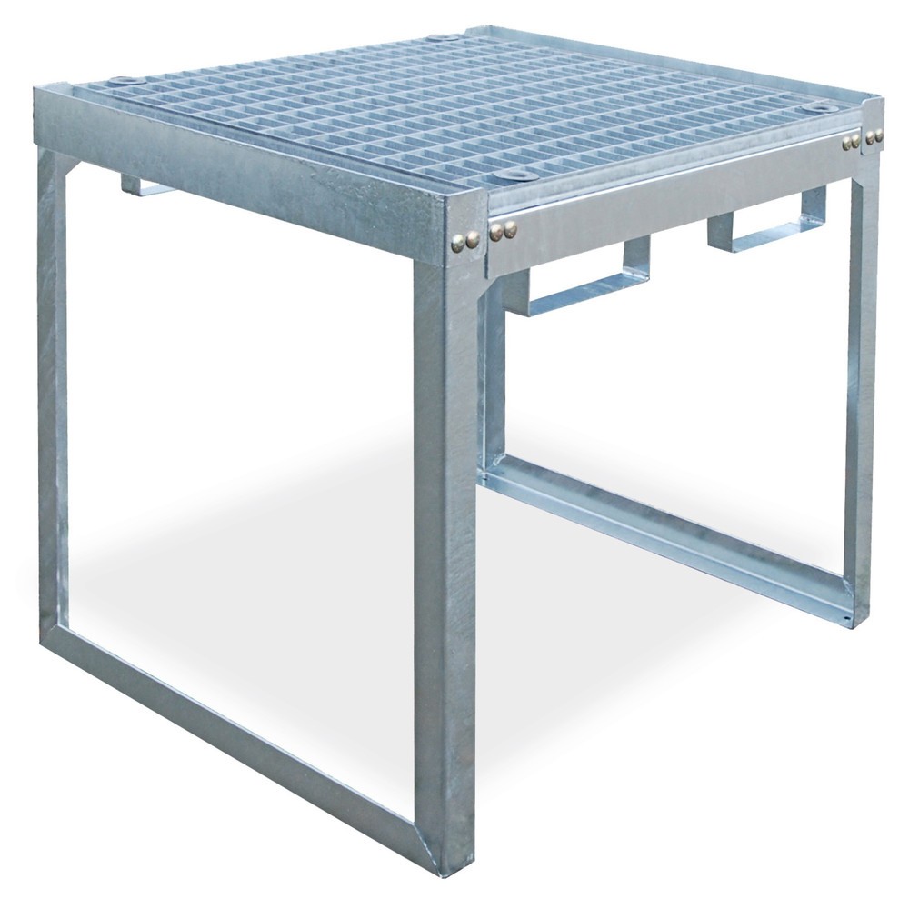 Numéro de l'image du produit 1: Bauer® Système de rayonnage à fûts modulaire, H x l x P 780 x 910 x 790 mm, pour emballages