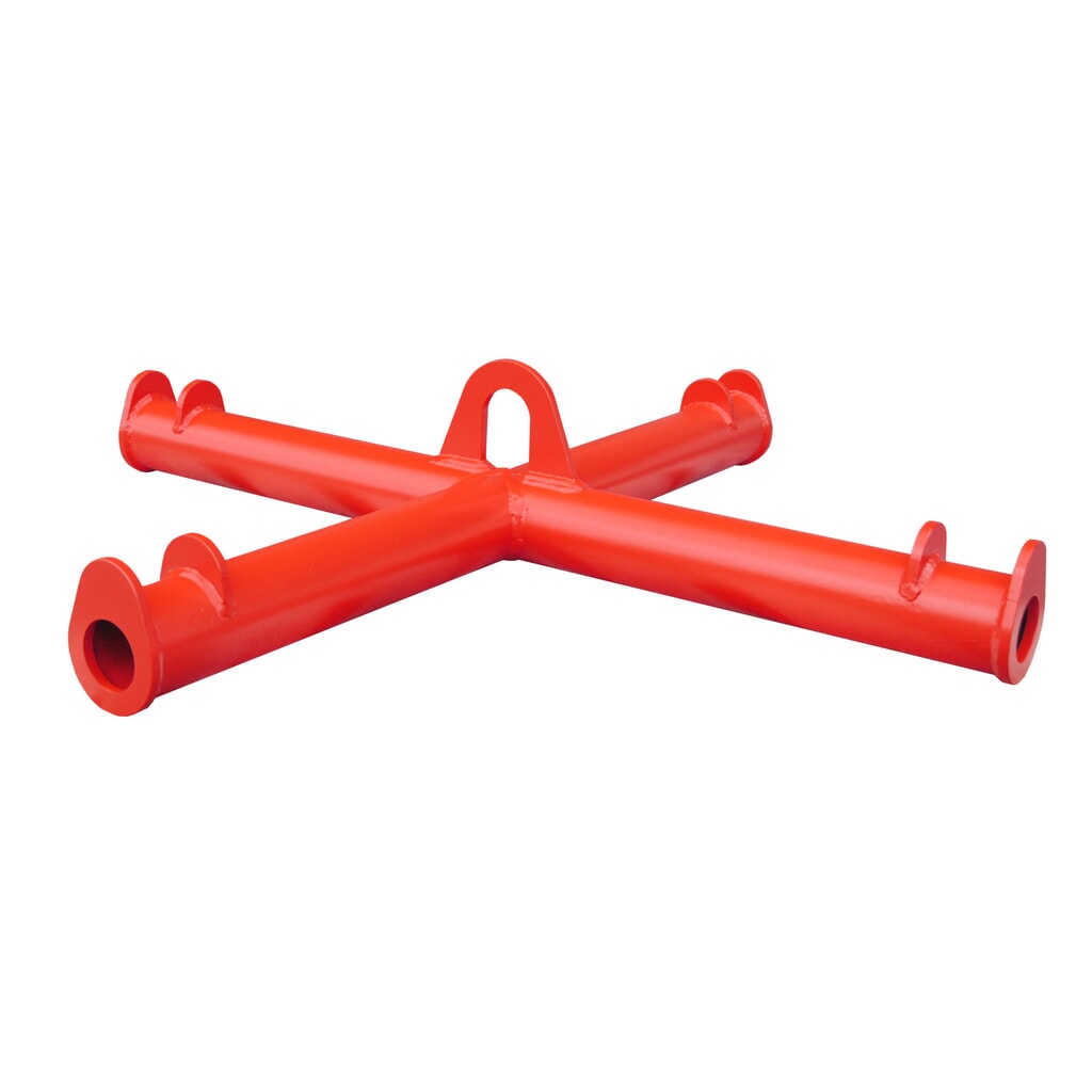 Bauer® Traverse de levage pour Big-Bag, capacité de charge 2 000 kg, peinte, RAL 3000 rouge feu Illustration du produit: Bauer® Traverse de levage pour Big-Bag, capacité de charge 2 000 kg, peinte, RAL 3000 rouge feu