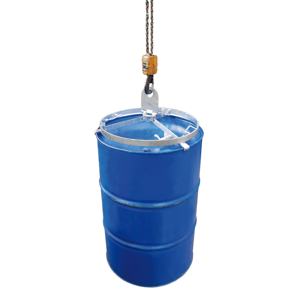 Illustration du produit: Bauer® Traverse pour fûts, capacité de charge 300 kg, Ø 610 mm, hauteur 255 mm, galvanisé à chaud