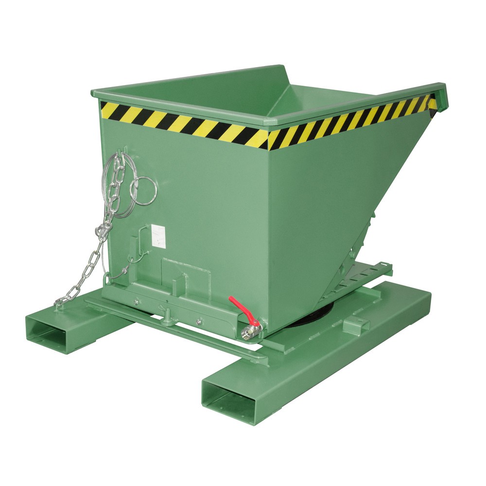 Numéro de l'image du produit 2: Benne à copeaux Bauer® S3S 300, peinte, vert réséda