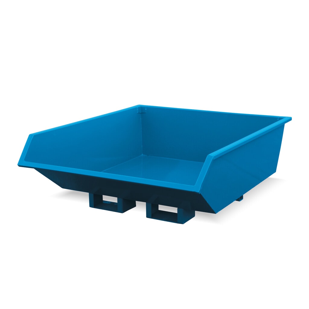 N° de l'image du produit 1 : Benne basculante, de construction basse, volume 0,6 m³