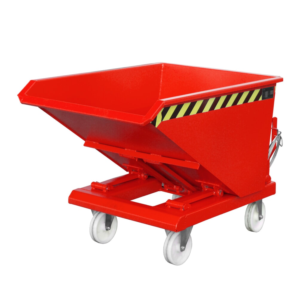 N° de l'image du produit 1 : Benne basculante Bauer® NK 30, peinte, rouge feu