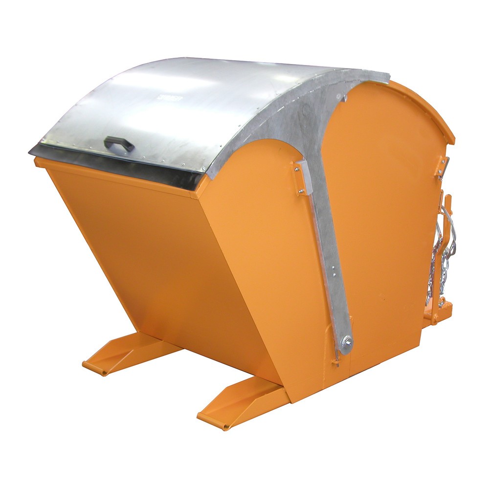 Numéro de l'image du produit 1: Benne basculante Bauer® RD 750, peinte, jaune-orange