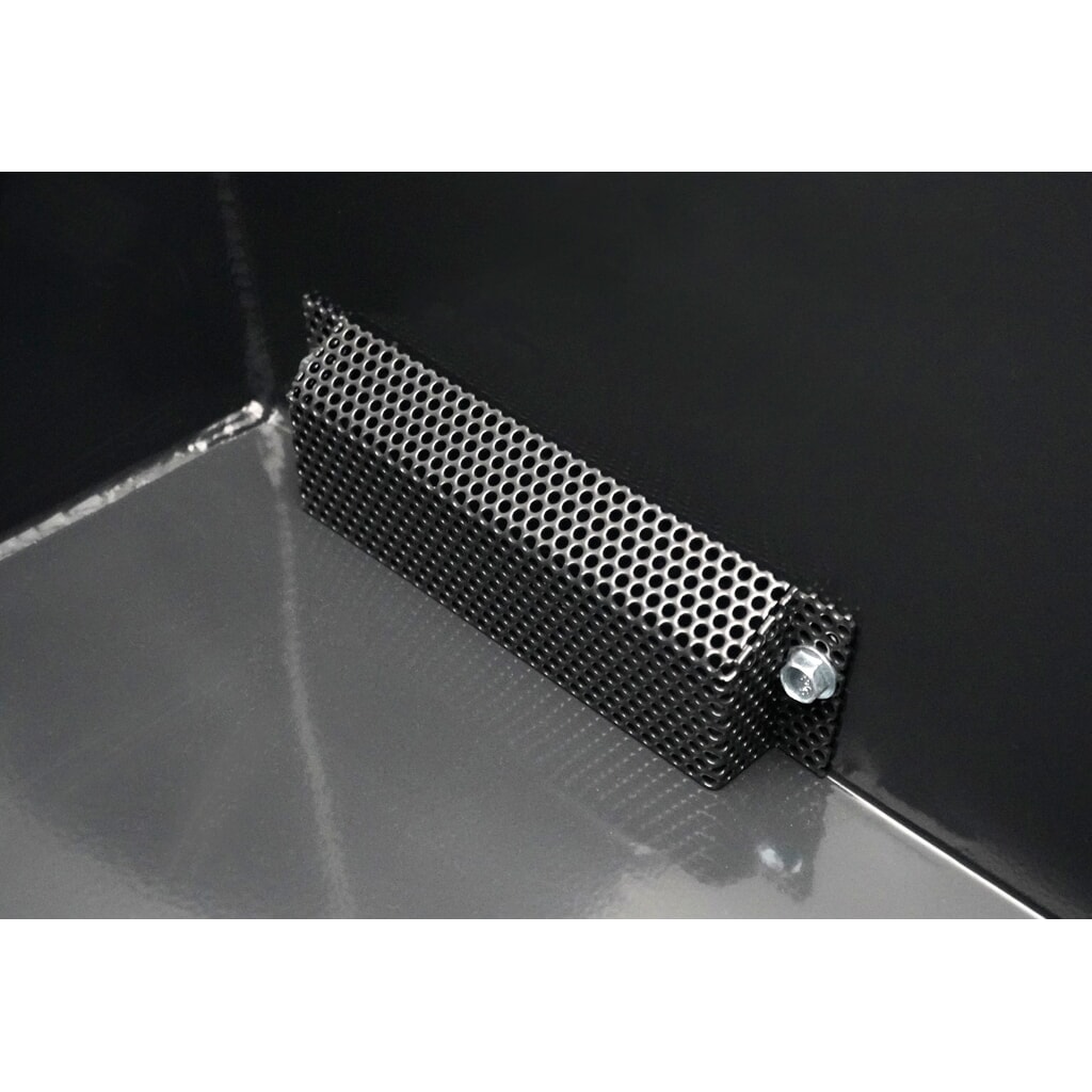 Benne basculante fetra® avec robinet de vidange, volume 0,25 m³, RAL 7016 gris anthracite N° de l'image du produit 4 : Benne basculante fetra® avec robinet de vidange, volume 0,25 m³, RAL 7016 gris anthracite