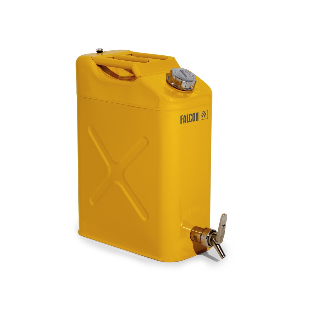 Numéro de l'image du produit 1: Bidon de sécurité, acier, avec robinet de remplissage 20 l