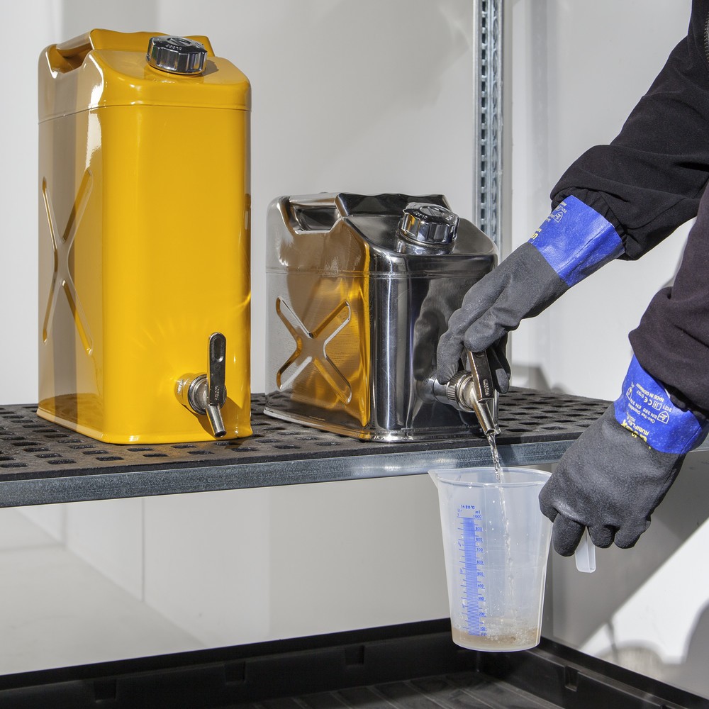 Numéro de l'image du produit 3: Bidon de sécurité, acier inoxydable, avec robinet de remplissage 10 l