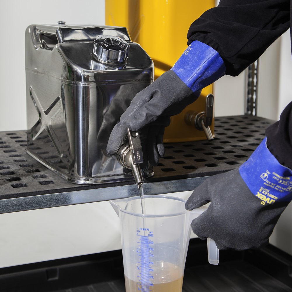 Numéro de l'image du produit 4: Bidon de sécurité, acier inoxydable, avec robinet de remplissage 10 l