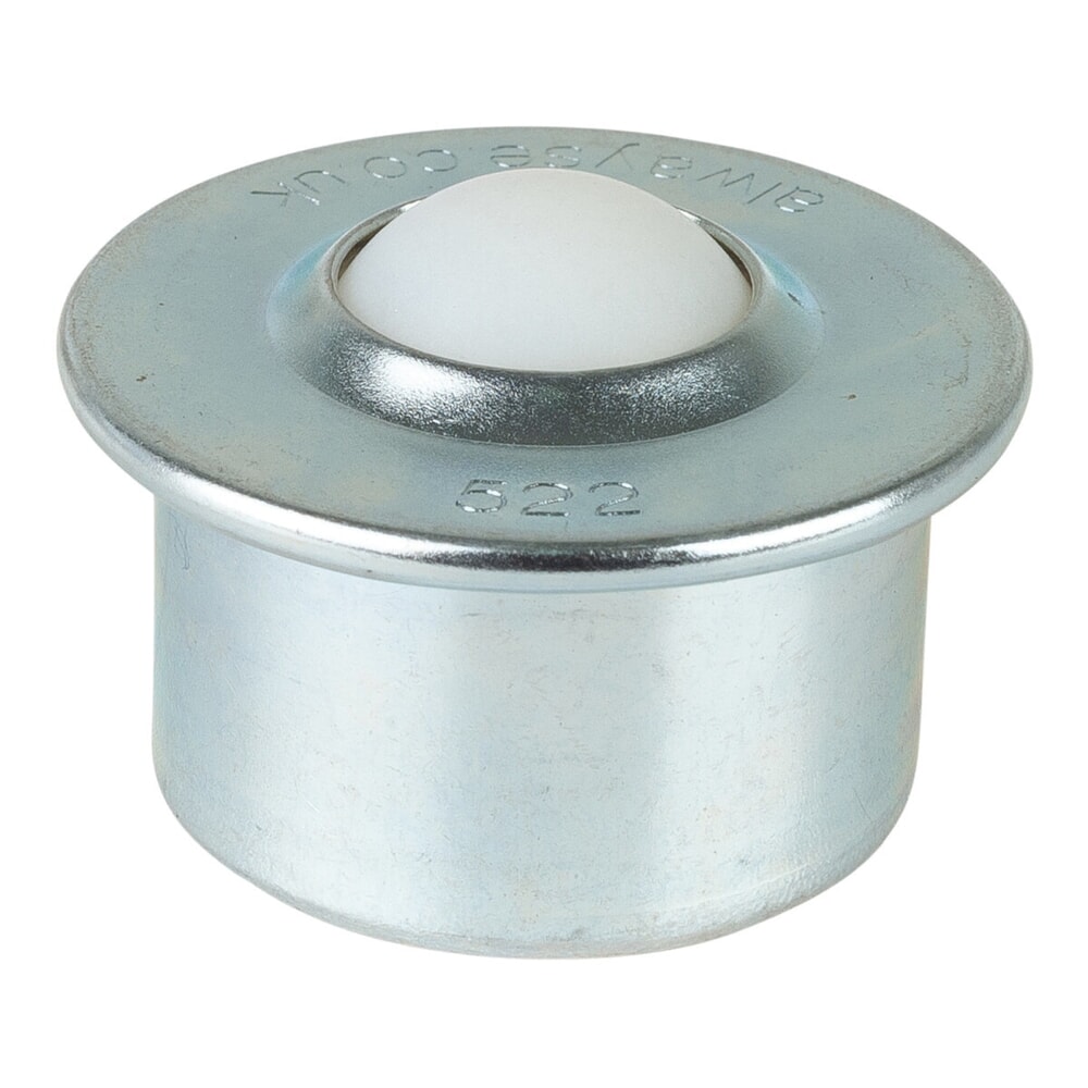 Numéro de l'image du produit 1: Galet sphérique, plastique, Ø 22 mm, capacité de charge 7 kg
