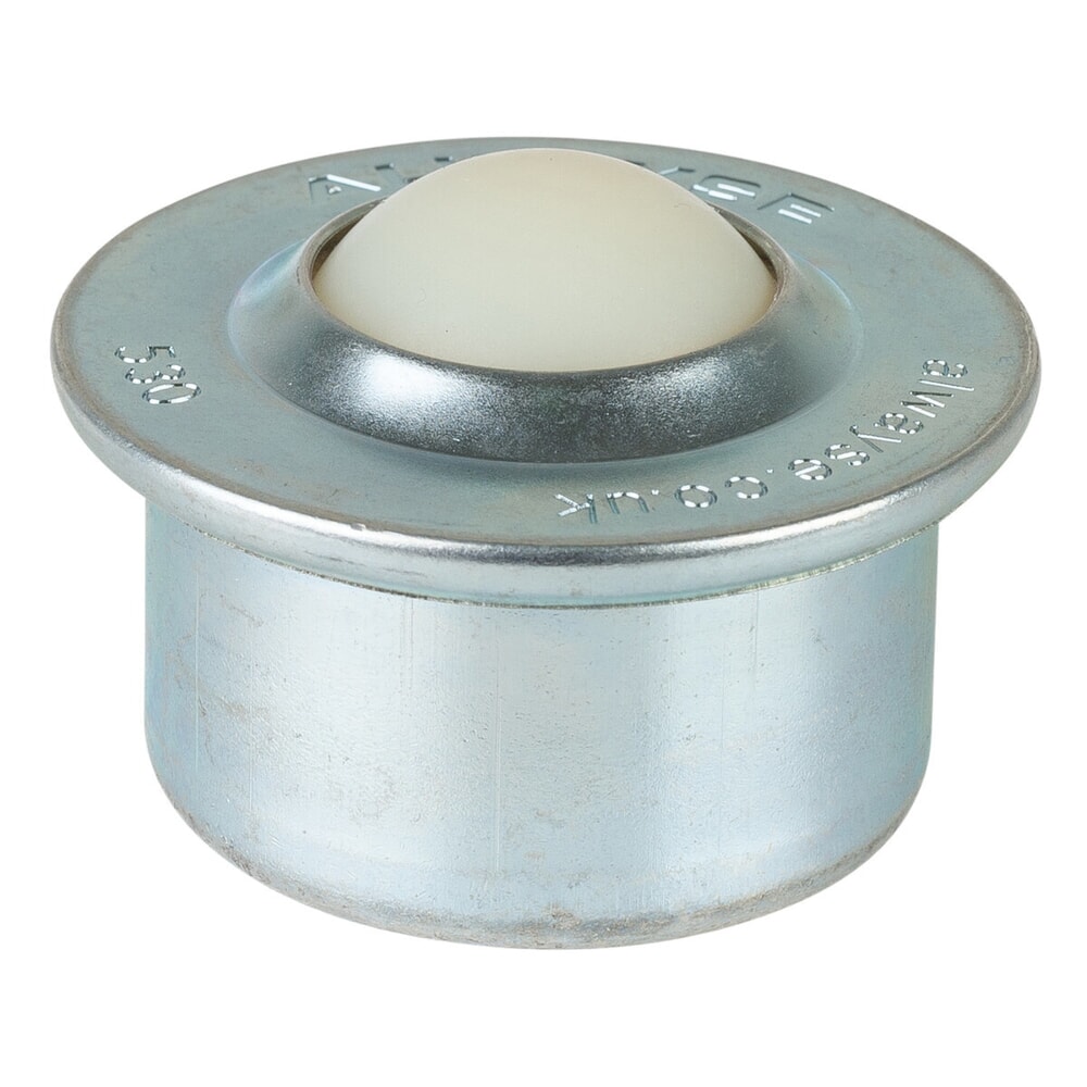 Numéro de l'image du produit 1: Galet sphérique, plastique, Ø 30 mm, capacité de charge 7 kg