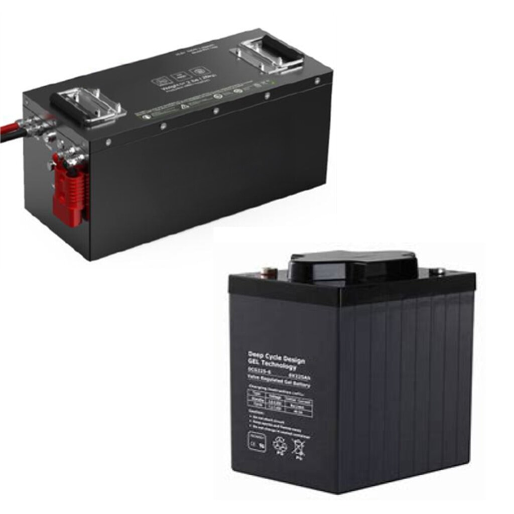 Bleigel-Ersatzbatterie für Bravi® Platforms Kommissionier-Personenlift