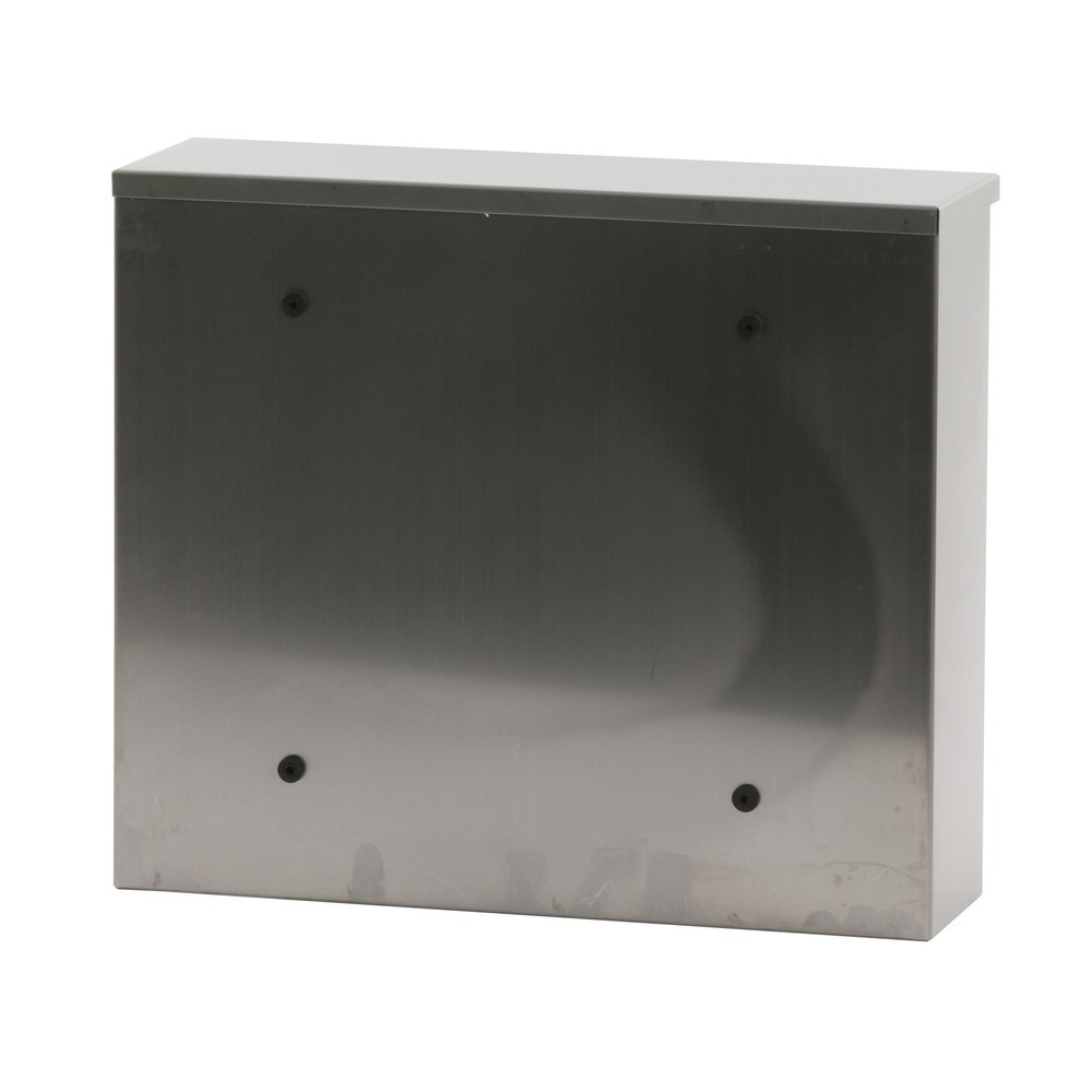 N° de l'image du produit 3 : Boîte aux lettres murale Granadan, avec serrure à cylindre, en acier inoxydable