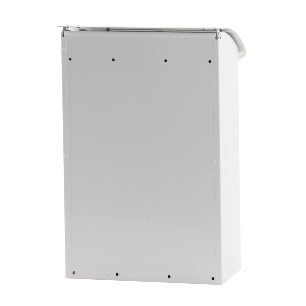 Numéro de l'image du produit 4: Boîte aux lettres murale, L x l x h 180 x 290 x 425 mm, avec ouverture d’insertion verrouillable, blanc