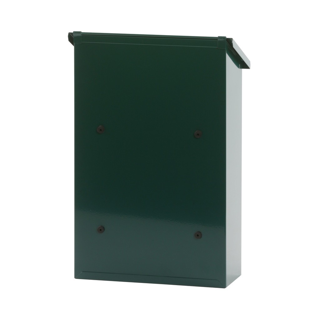 Numéro de l'image du produit 4: Boîte aux lettres murale Toledon, avec serrure à cylindre, en acier galvanisé, vert