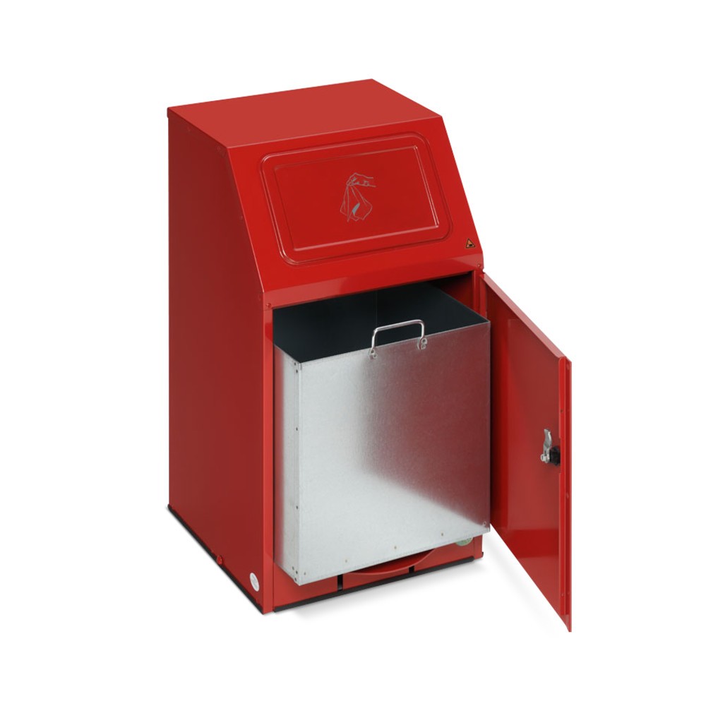 Numéro de l'image du produit 3: VAR® Boîte pour laine de nettoyage, avec pédale pour clapet