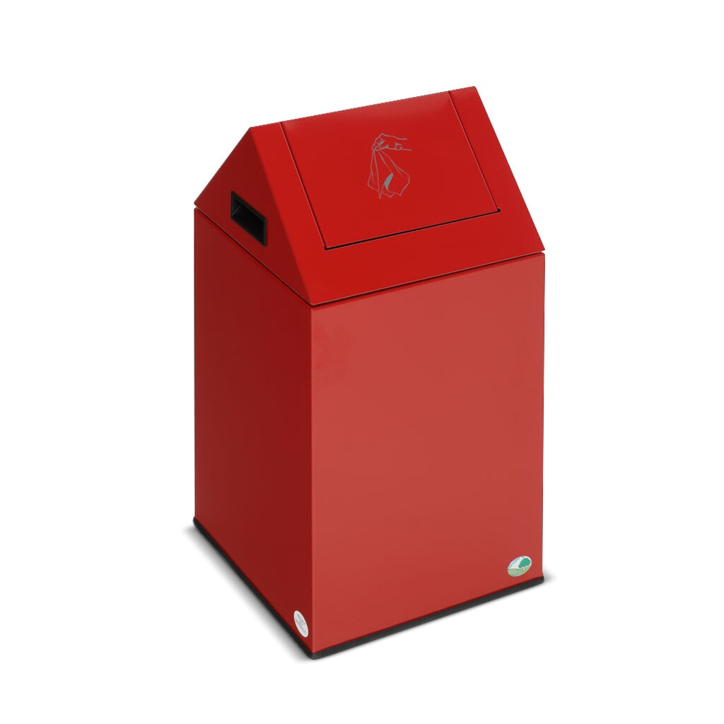 Boîte pour laine de nettoyage VAR®, avec clapet pendulaire Illustration du produit: Boîte pour laine de nettoyage VAR®, avec clapet pendulaire