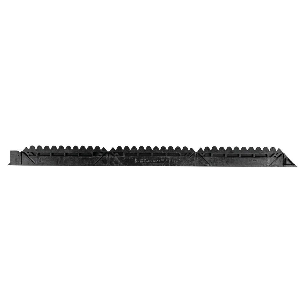 Numéro de l'image du produit 6: Baguette, système enfichable pour postes de travail de soudeur, avec picots, LxP 910 x 52 mm, noir