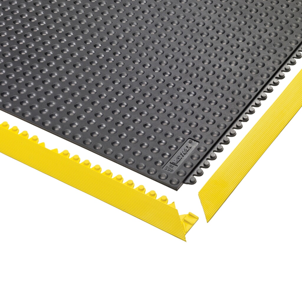 N° de l'image du produit 2 : Plaque de sol pour postes de travail de soudeur, système enfichable, LxP 910 x 910 mm