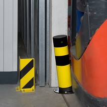 N° de l'image du produit 1 : MORAVIA Borne de protection Swing inclinable, pour l’intérieur, hauteur 655 mm, Ø 159 mm