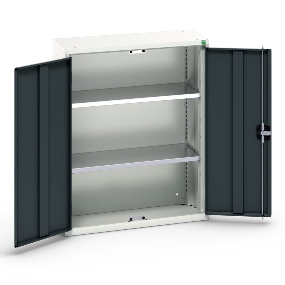 N° de l'image du produit 1 : bott verso Armoire d’appoint, avec 2 tablettes, lxPxH : 800 x 350 x 1 000 mm