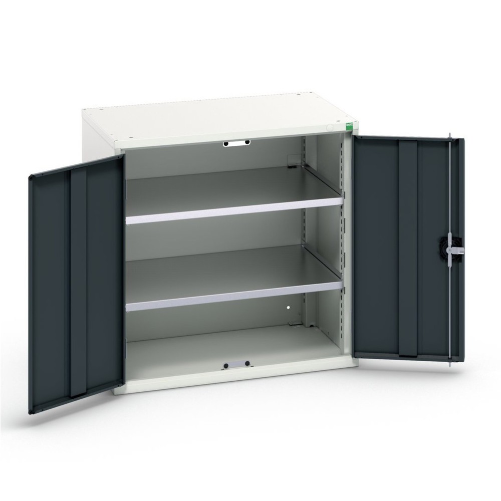 N° de l'image du produit 1 : bott verso Armoire d’appoint, avec 2 tablettes, lxPxH : 800 x 550 x 800 mm