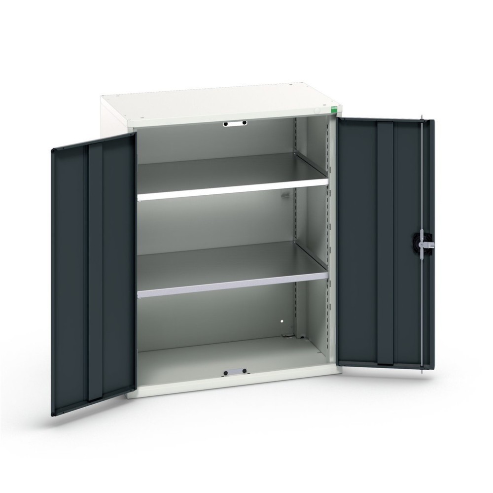 N° de l'image du produit 1 : bott verso Armoire d’appoint, avec 2 tablettes, lxPxH : 800 x 550 x 1 000 mm