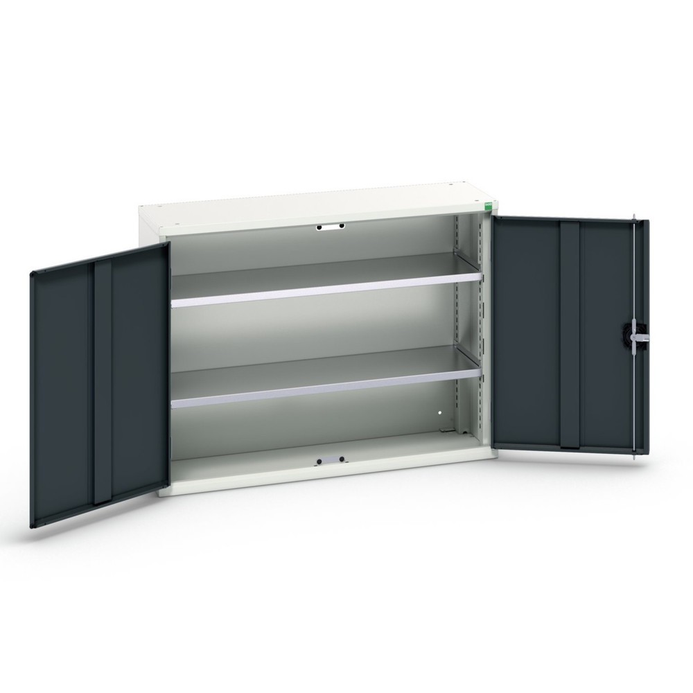 N° de l'image du produit 1 : bott verso Armoire d’appoint, avec 2 tablettes, lxPxH : 1 050 x 350 x 800 mm