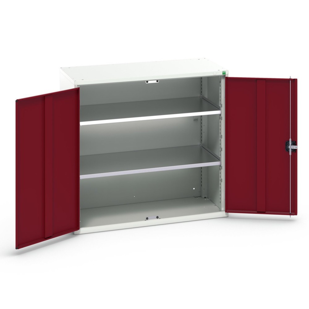 N° de l'image du produit 1 : bott verso Armoire d’appoint, avec 2 tablettes, lxPxH : 1 050 x 550 x 1 000 mm