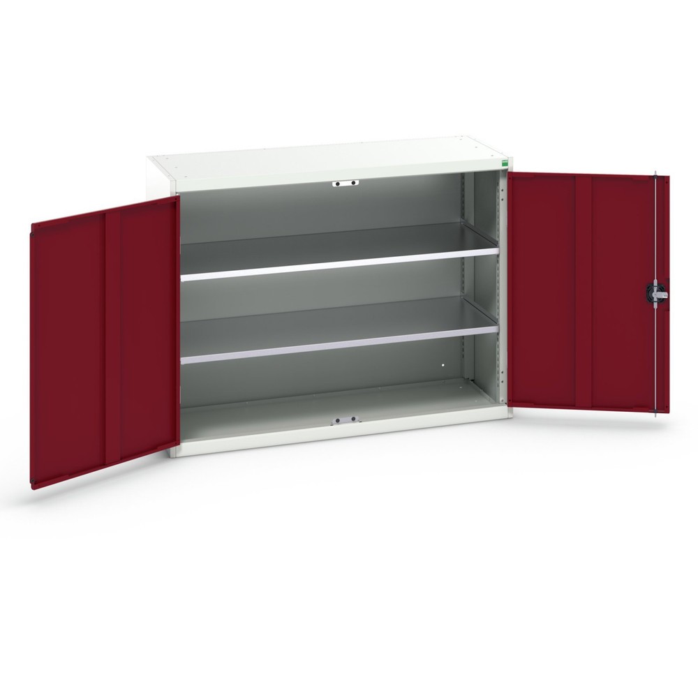 N° de l'image du produit 1 : bott verso Armoire d’appoint, avec 2 tablettes, lxPxH : 1 300 x 550 x 1 000 mm