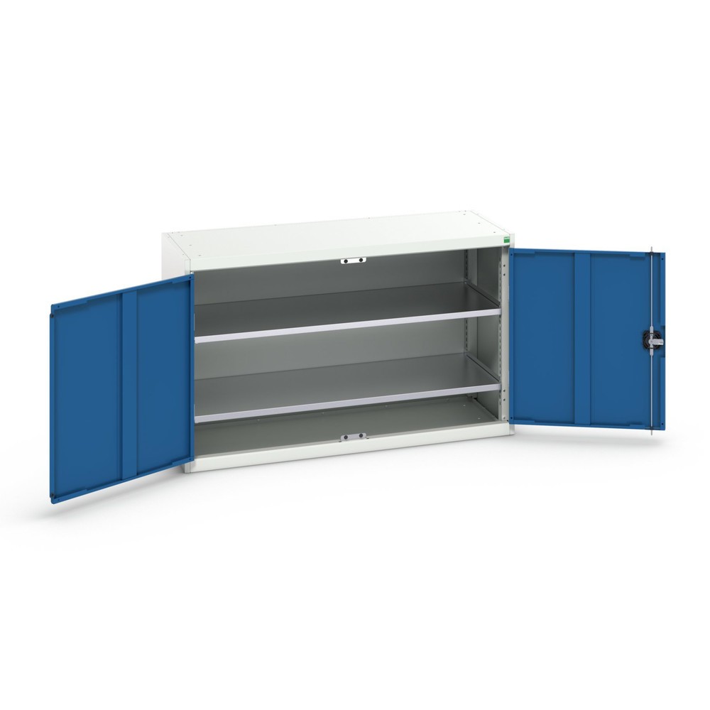 N° de l'image du produit 1 : bott verso Armoire d’appoint, avec 2 tablettes, lxPxH : 1 300 x 550 x 800 mm