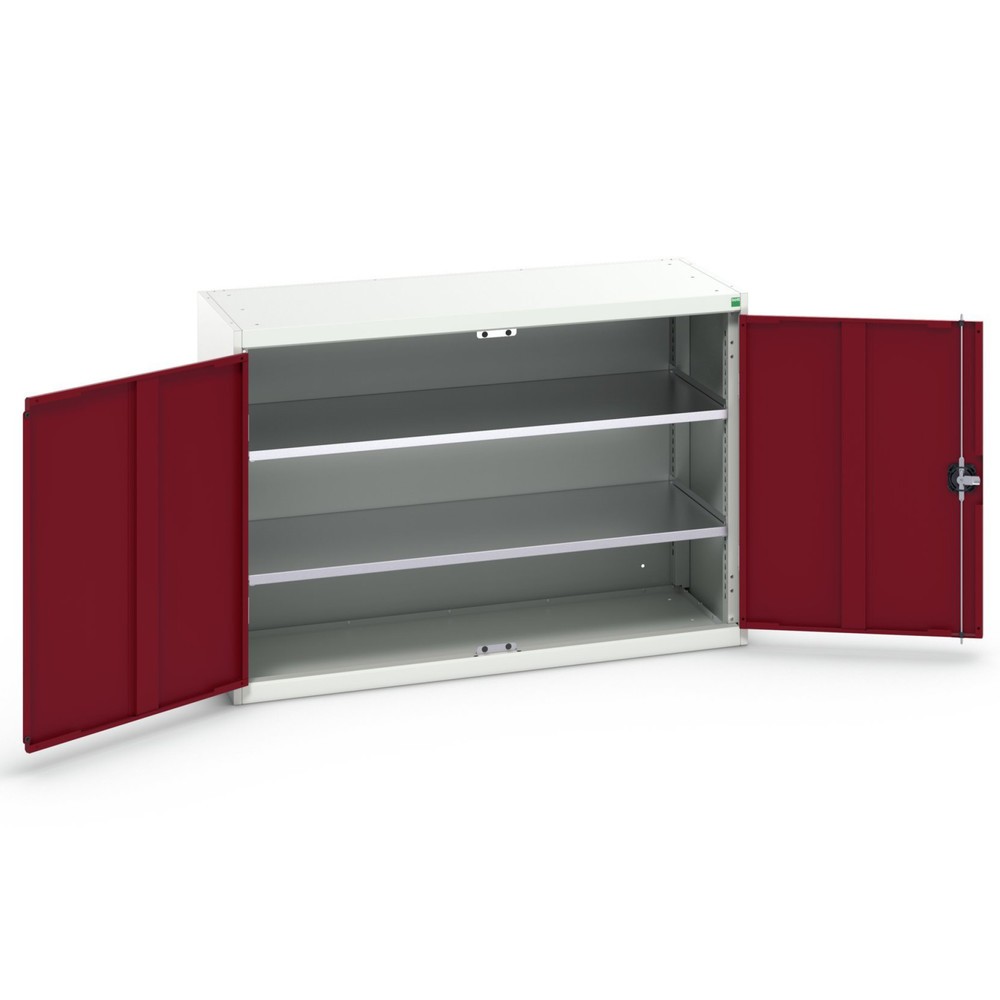 N° de l'image du produit 1 : bott verso Armoire d’appoint, avec 2 tablettes, lxPxH : 1 300 x 550 x 900 mm